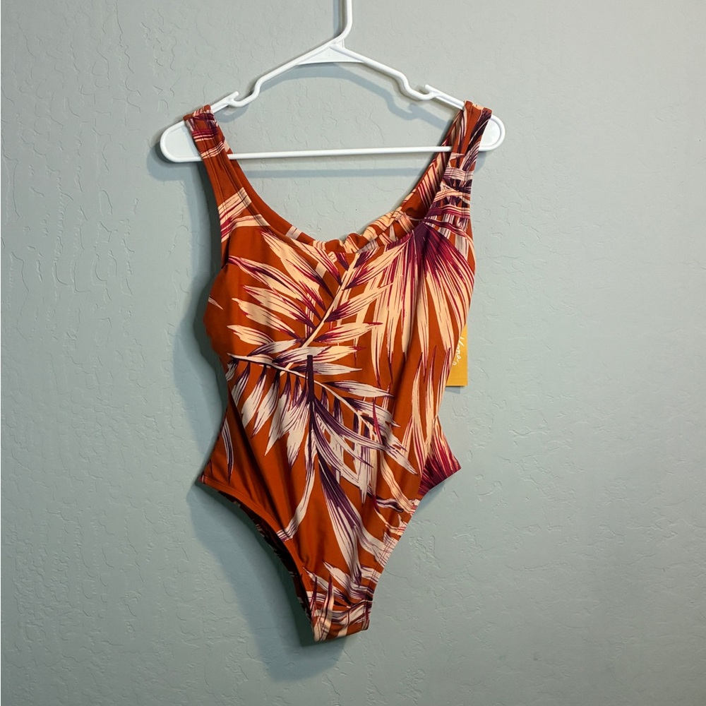 Tropical Orange Women’s One Piece Swimsuit